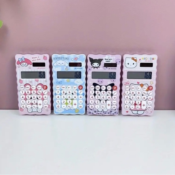 Sanrio Hello Kitty & Friends 8-Digit Maze Ball Calculator - Picture 7 of 11